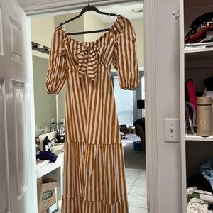 Colombian designer maxi dress BNWT